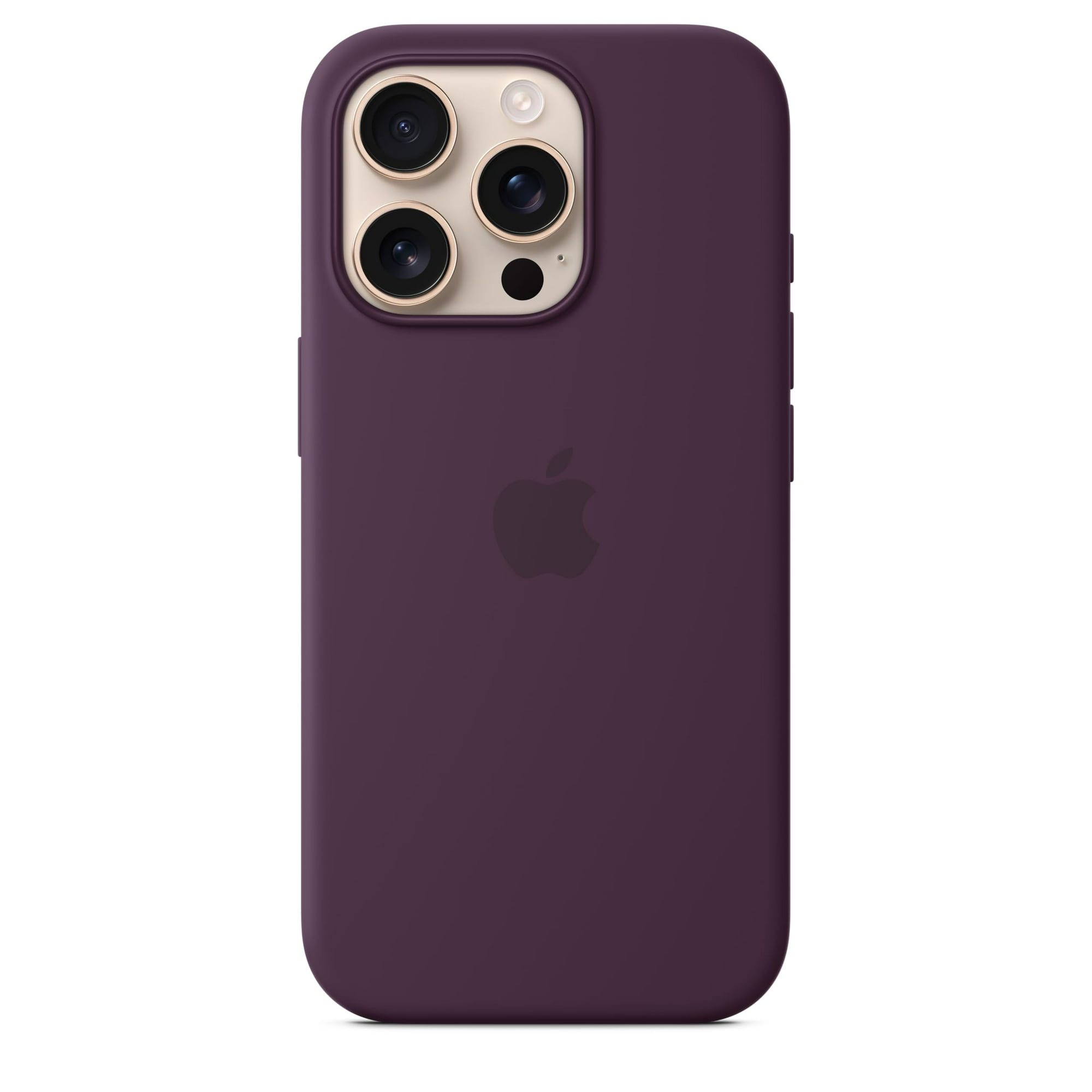 Funda De Silicona Para Apple Iphone 16 Pro Con Magsafe Plum