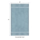 thumbnail image 2 of Toallas de baño COTTON CRAFT, paquete de 4 unidades, 76 x 137 cm, 580 g/m², color azul claro, 2 of 9
