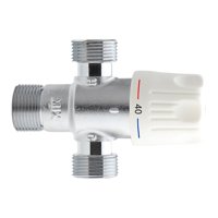 Bothyi - La Válvula Termostática De Latón Controla Los Grifos Templados Para Baño De 6 Pulgadas