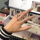 thumbnail image 3 of Anillo de cadena cruzada vintage, anillo de articulación ajustable, anillos de dedo punk hip hop para mujeres, hombres, citas, joyería de fiesta, cerámica, no conocido, 3 of 6