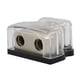 thumbnail image 1 of Bloque de distribución de energía de 2 vías, calibre 1/0 de entrada, distribuidor de salida de calibre 2 x 4, se adapta a los accesorios del, 1 of 5