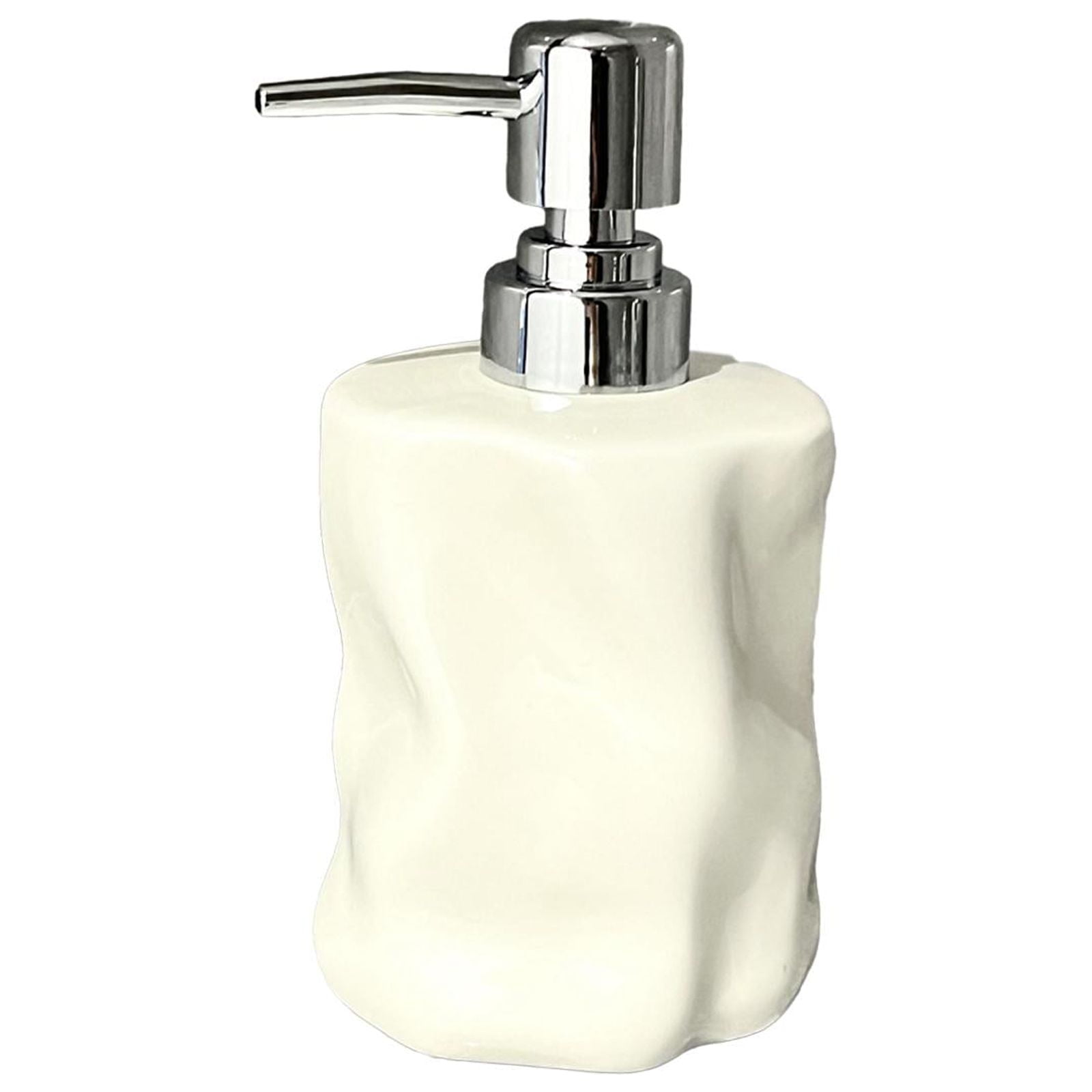 Bothyi - Dispensador De Jabón Dispensador De Jabón Vacío Con Bomba Para Gel De Baño, Encimera, Hotel, Blanco