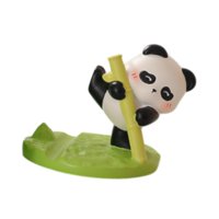 Bothyi - Colección De Titulares De Teléfonos Panda Figura De Panda Para Sala De Estar Dormitorio Cocina Sosteniendo Bambú