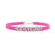 thumbnail image 3 of Hot Sexy Rose Red Suede Leather Collar Rhinestone Letters Choker Harajuku DIY Customized Necklaces Lovers BDSM Cosplay Jewelry, 3 of 3