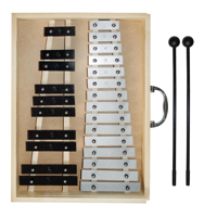 Allegro - Metalófono Cromático De 25 Aluminio All25Ag