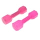 thumbnail image 4 of 1 par de pesas ligeras de plástico al aire libre ejercicio de fitness ejercicio ni?os rosa, 4 of 5