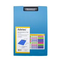 Tabla Con Apretador Azul Oficio Doble Adetec