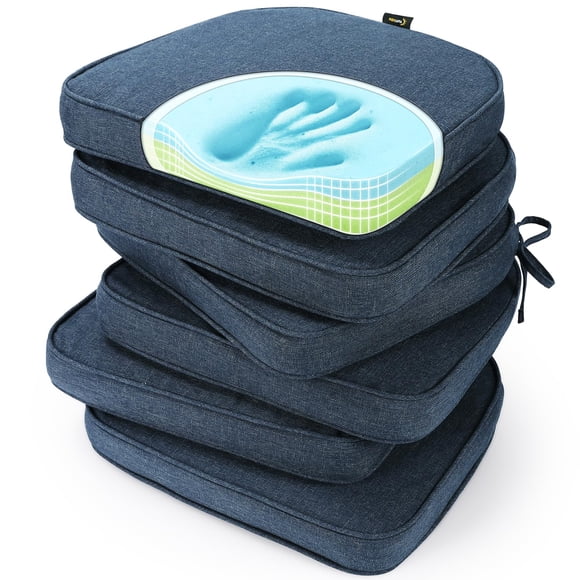 Almohada SUNROX 43x41 cm (paquete de 6) Índigo FadeShield
