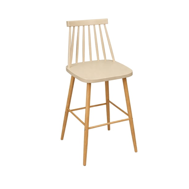 Taburete de Bar 65 cm Royal Estilo Nordico - Beige
