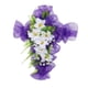 thumbnail image 4 of Corona De Pascua Con Forma De Cruz, Corona De Tulipanes Para Puerta De Entrada, Corona De Flores Artificiales Para Fiestas, Flores Blancas, 4 of 5