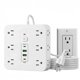 thumbnail image 1 of Regleta HTTOAR 16 en 1 USB‑C/USB‑A 10 A 1,8 m, 1 of 5
