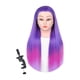 thumbnail image 3 of Maniquí Cosmetología Cabeza De Muñeca Cabeza De Maniquí Para Rizar El Cabello Maquillaje Enrollado Gradual Violeta Rosa, 3 of 5