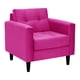 thumbnail image 2 of Sofa Retro 1c Felpa 00 Fucsia, 2 of 6