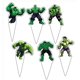 thumbnail image 3 of Adorno para tartas Losede HUA Party Hulk, 48 unidades, para fiesta de cumpleaños, 3 of 9
