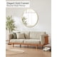 thumbnail image 2 of Espejo redondo IDEALHOUSE de 45 cm con marco de metal dorado HD Reflection, 2 of 9
