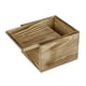 thumbnail image 3 of Caja De Almacenamiento De Caja De Joyería Con Anillo De Unidad Flash USB De Madera Regalo Marrón Claro, 3 of 5