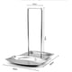 thumbnail image 5 of Soporte para cucharas y tapas de ollas, soporte de acero inoxidable para tapas de ollas y sartenes, estante de estantería, soporte para cucharas, soporte para utensilios, organizador de estufas, 5 of 6