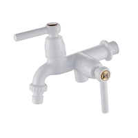 Magideal - Lavadora Grifo Montado En La Pared Grifo Reemplazo G1 / 2 Resistencia Al Desgaste Grifo De Jardín Grifo De Baño Para Lavabo Lavandería Jardín Exterior Estilo D