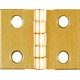 thumbnail image 2 of Broad Hinge National Hardware, latón macizo, 3/4 pulgadas de largo, paquete de 4, 2 of 2
