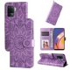 thumbnail image 2 of Funda tipo cartera FOXDOCK para OPPO A94 4G , diseño girasol en relieve, cuero PU, cierre magnético, soporte y tarjetero, 2 of 5