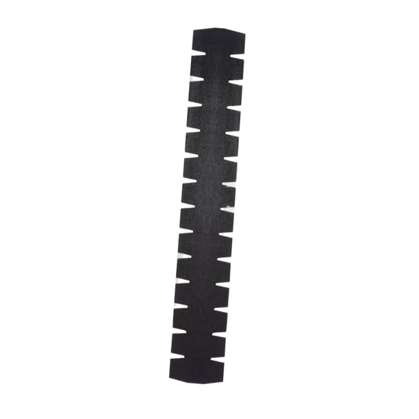 Accesorio protector de cinta de borde de Pickleball Cinta protectora práctica, resistente al desgaste, de 14,17 pulgadas de largo para la tira de bord Negro