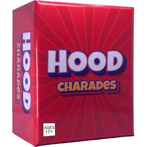 Juego de cartas Black Owned Hood Charades para adultos y familiares