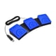 thumbnail image 4 of El Pedal Del Interruptor De Pie Triple USB Reemplaza El Interruptor De Pie Programable Del Ratón De La Computadora Azul, 4 of 5