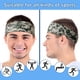 thumbnail image 2 of Bandas para el sudor para hombres, diademas deportivas para entrenamiento, diadema de camuflaje, diadema absorbente de sudor, banda ancha para el sudor para baloncesto, fútbol, ciclismo, correr, yoga,, 2 of 6