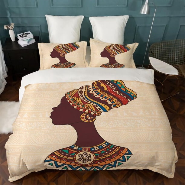 Forest Leaves Tower Flag Train Quilt Duvet Cover Set Soft Kids 3-Piece Bedding Set