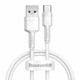 thumbnail image 1 of Cable USB-A a USB-C 1m 66W Carga Rápida  Trenzado (Blanco) - Baseus, 1 of 3