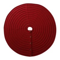 Magideal - Falda De De Navidad Adornos De Navidad Decoración Del De Navidad Delantal Para La Familia Granja Fiesta De Halloween Decoración Del Hogar Rojo Oscuro