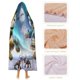 thumbnail image 4 of Película Niko Manta Capa con Capucha Anti-Bolitas, Manta de Lana Ártica Suave, Manta Portátil de Felpa Ligera y Lujosa, Poncho para Siesta en Casa y Oficina, 100*130cm, 4 of 6