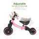 thumbnail image 3 of Bicicleta 5 en 1 para niños pequeños de 1 a 4 años con entrenamiento de equilibrio, 3 of 7