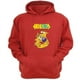 thumbnail image 1 of Polerón Canguro Cat Dog Rojo Talla M Unisex, 1 of 3