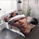 thumbnail image 1 of 3pcs Love and Deep Space Qin Che Pattern Duvet Cover Set - Includes Bedspreads Pillowcases Perfect for Bedroom Decor, 1 of 1