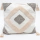 thumbnail image 1 of Funda de Cojín Boho Tejida con Borlas Funda Almohadon Sofa 45x45cm, 1 of 5