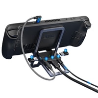 Docking Station Aaronmei Hdmi 4K Usb Tipo-C Pd Gris Oscuro