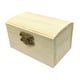 thumbnail image 3 of Caja De Madera Sin Terminar, Caja De Almacenamiento De Baratijas De Pintura Artesanal, Caja De Regalo, Tapa De Arco Del Cofre Del Tesoro, 3 of 3