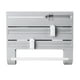 thumbnail image 1 of Soporte De Papel De Cocina 6 En 1 Para Montaje En Pared, Estante Dispensador De Envoltura De Plástico, Gris, 1 of 3