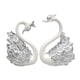 thumbnail image 1 of 2x Topper De Pastel De Cisne De Corona Romántica Para Hornear Decoración De Mesa Decorativa Plateada, 1 of 5
