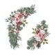 thumbnail image 4 of 2 piezas de flores de arco de boda, decoración de pasillo de boda, guirnalda de flores rústicas, flores artificiales para , fiesta, recepción, 4 of 5