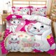 thumbnail image 1 of Marie Cat Cute Cartoon Bedding Set,The Aristocats Duvet Twin Full Queen King,Bedclothes Bed Linen,Pillows Girl Gift Bed Sheets, 1 of 5