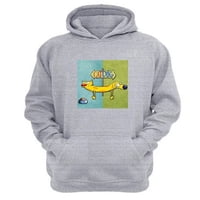 Genérico - Polerón Canguro Cat Dog Gris Claro Talla Xs Unisex