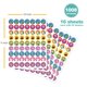 thumbnail image 3 of Paquete de pegatinas Gooji Small Reward for Kids, 1008 unidades, 1 pulgada, redondas, 3 of 6