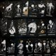 thumbnail image 4 of Baraja de cartas de tarot CRAFTERIAN Black Fatality con guía, 4 of 7