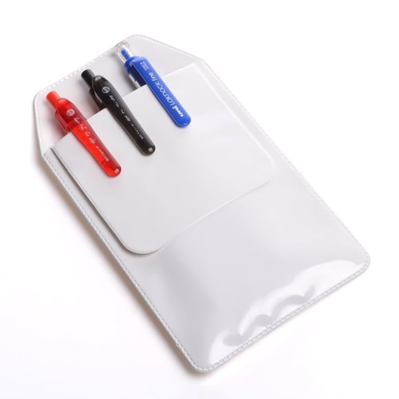 Protector de Bolsillo Armear 5PCS PVC Blanco 15.6x8.5cm