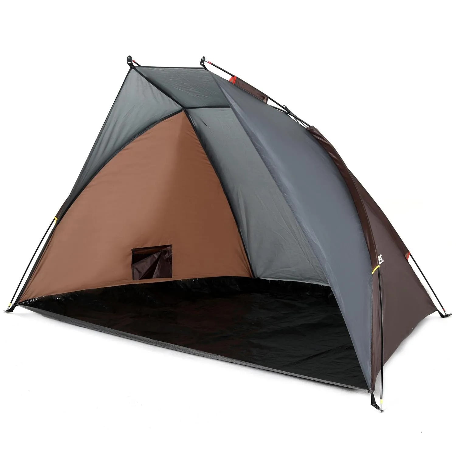 Klimber - Paravientos Carpa De Playa Café/gris