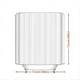 thumbnail image 2 of 1pc Elephant Flower Shower Curtain Set - Soft and Durable Bathroom Compartment Shower Curtain with 12pcs Plastic Hooks, 2 of 5
