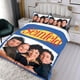 thumbnail image 3 of Seinfeld Conjunto de sábanas temático, trío de piezas, cómodo y amigable con la piel, diseño único, regalo de decoración para el hogar para familiares, amigos y fans, 90 cm * 190 cm, 3 of 6