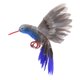 thumbnail image 1 of Alas De Plumas Artificiales, Adorno De Decoración Para El Hogar Y El Jardín, Taxidermia De Pájaros, 1 of 5